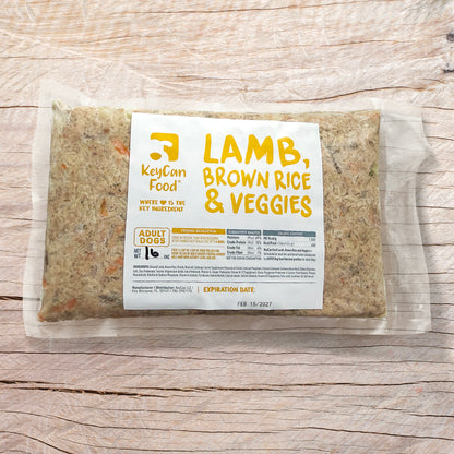 Lamb, Brown Rice and Veggies