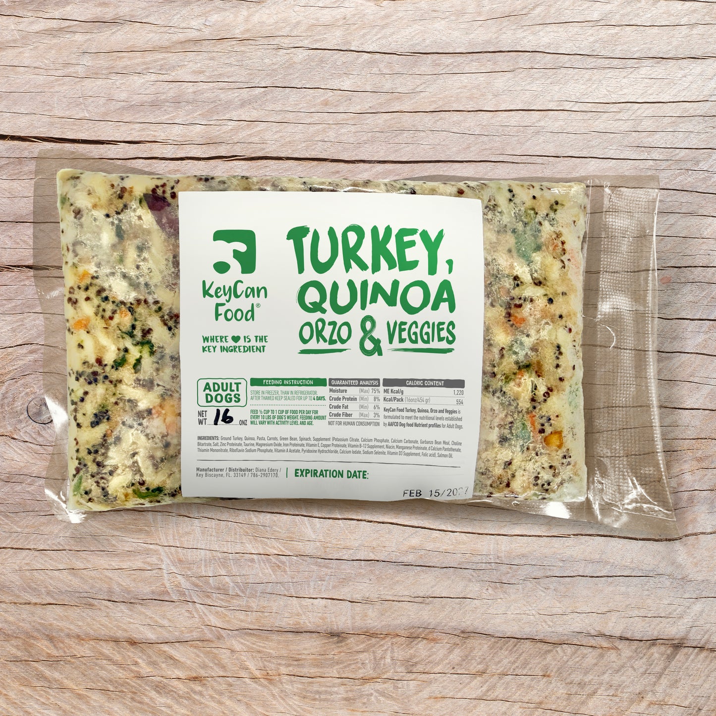 Turkey, Quinoa, Orzo and Veggies - NEW!