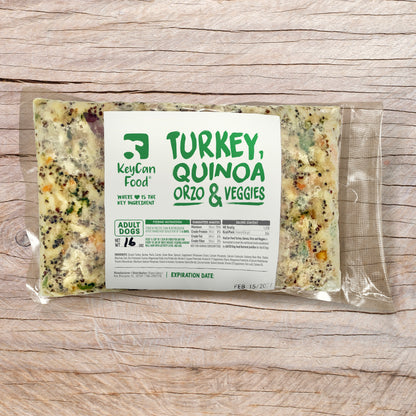 Turkey, Quinoa, Orzo and Veggies - NEW!