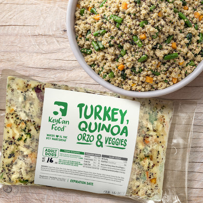 Turkey, Quinoa, Orzo and Veggies - NEW!