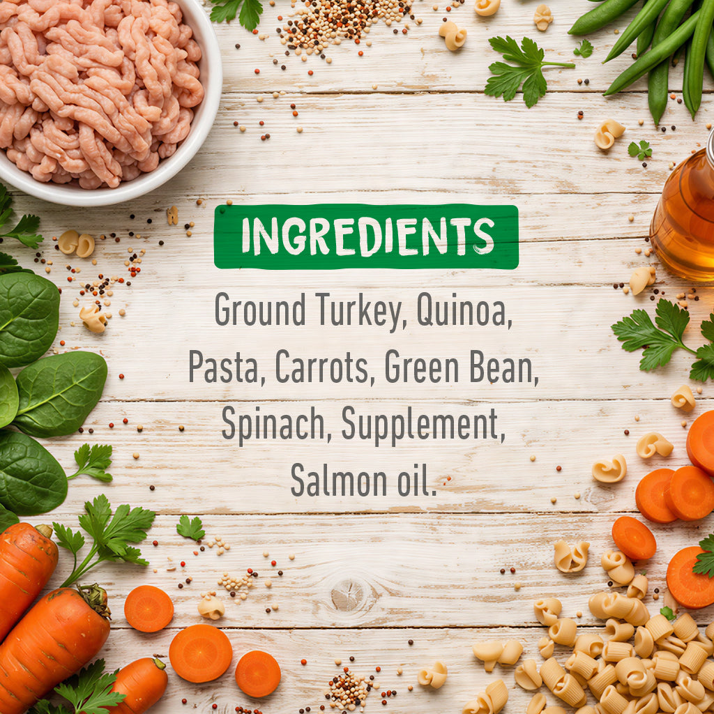 Turkey, Quinoa, Orzo and Veggies - NEW!